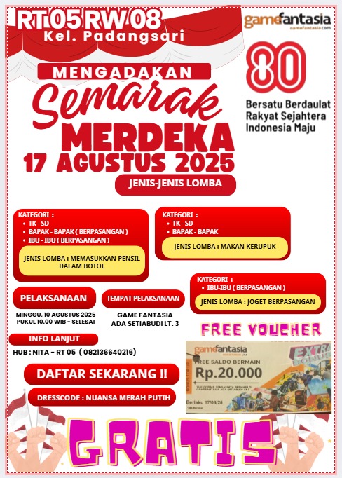 lomba warga rw 8